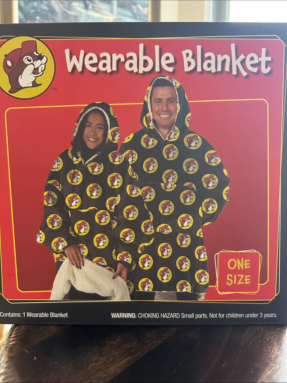 Buc-ee’s Wearable Blanket Hoodie - One Size